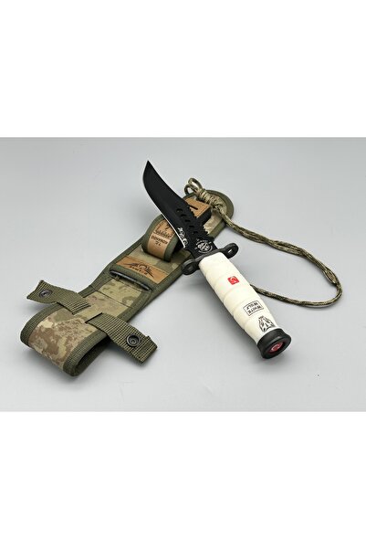 halmak Beyaz-Siyah Model Komando Ve Avcı Bıçağı