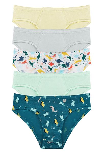 Sensu Boy's Cotton 5L Briefs Set - KIDS2000