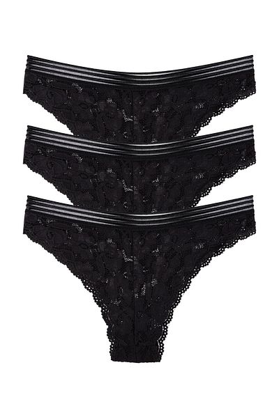 Sensu Γυναικείο Σετ Σλιπ 3 τεμαχίων Full Lace
