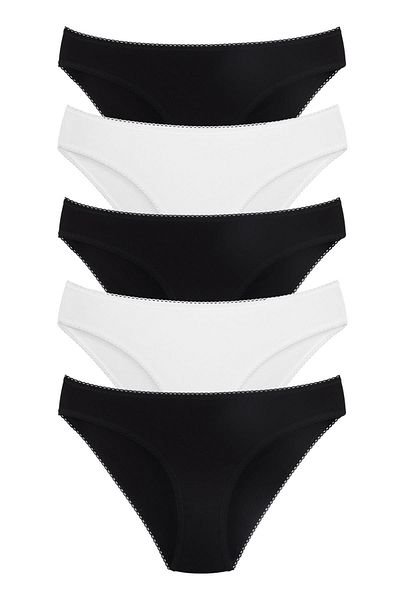Sensu Set slip de damă din dantelă din 5 piese - Detaliu talie și picior