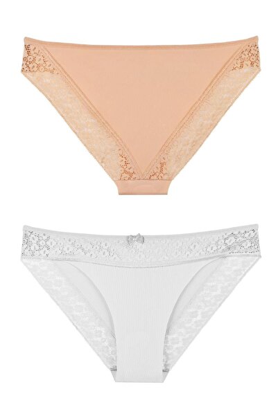 Sensu Női lézerrel vágott csipkebugyi 3 csomagos szett - Kts3101