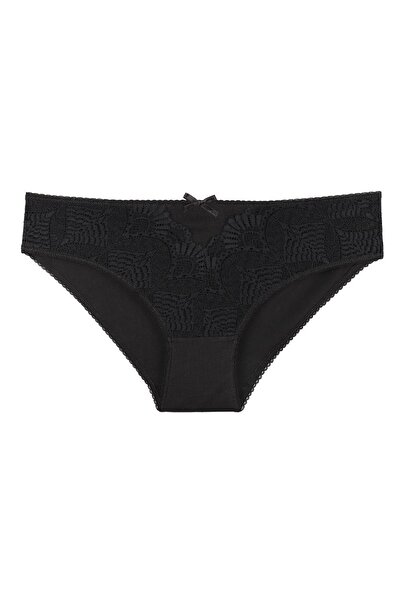 Sensu Kadın Dantel Detaylı Slip 3'lü Külot Set - Kts2076 (GENİŞ KALIP)