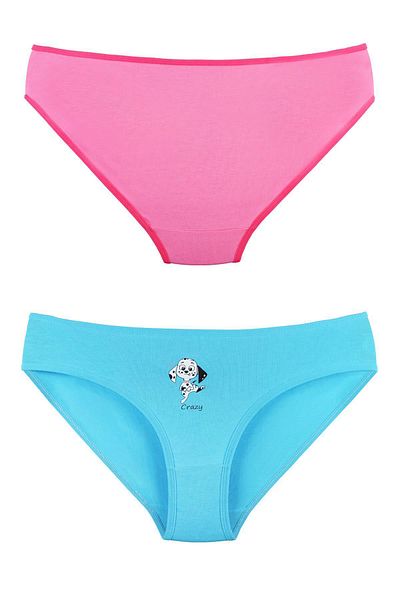 Sensu Girl's Cotton Panties Set of 5 - Kids2400