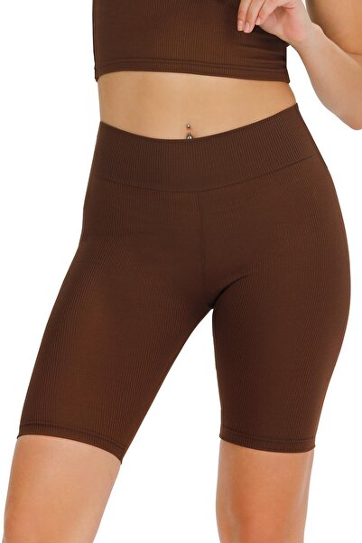 Sensu Women's High Waist Ribbed Leggings KTYT115