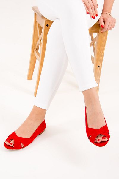 Fox Shoes Red Women's Sandals B726109902