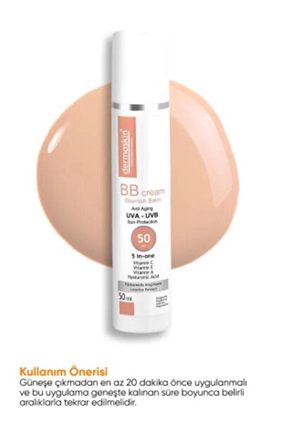 Dermoskin Bb Krem SPF 50