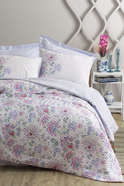 Cotton Box Bohem Çift Kişilik Complete Set Adsila Mavi