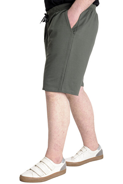 ModeXL Mode XL Large Size Men's Capri Side Pocket MULINE 20501 Khaki