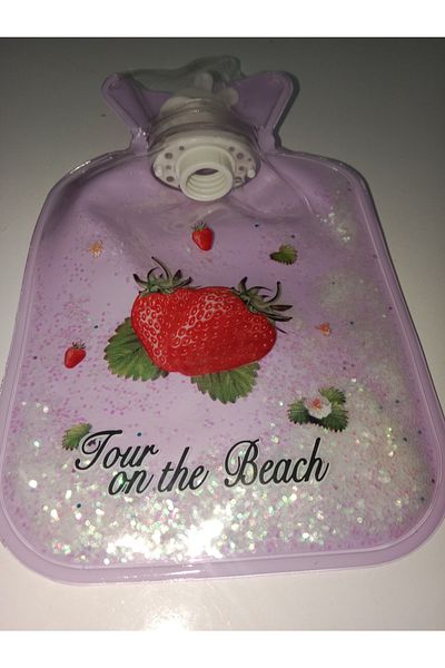 HANK TİCARET Special Mini Glittered Hot Water Bag for Babies and Children 20x13 Cm