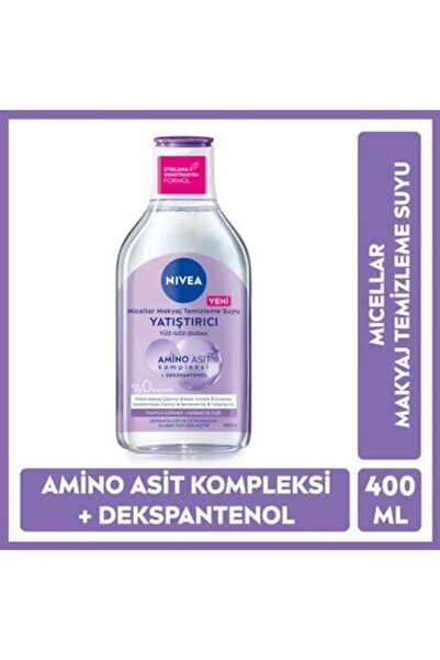 NIVEA Yatıştırıcı Micellar Makyaj Temizleme Suyu Hassas Cilt 400 ml