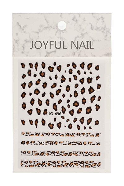 MOZIUR Tırnak Sticker Süs (KENDİNDEN YAPIŞKANLI) - 496