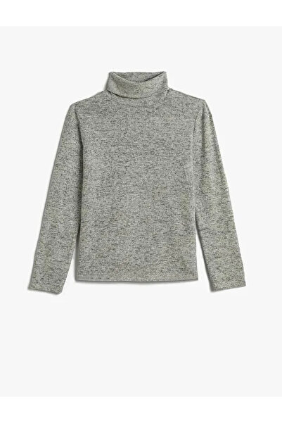Koton Mädchen-Sweatshirt Grau 4wkg10079ak