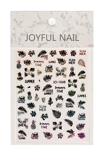 MOZIUR Tırnak Sticker Süs (KENDİNDEN YAPIŞKANLI) - 1048