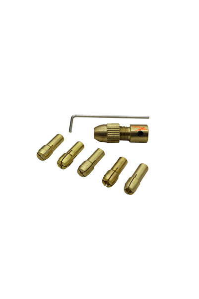 yıldırım nalbur PENS SETİ 7 PARÇA DRAMEL MANDREN İÇİ PENS BAŞLIK MATKAP UCU