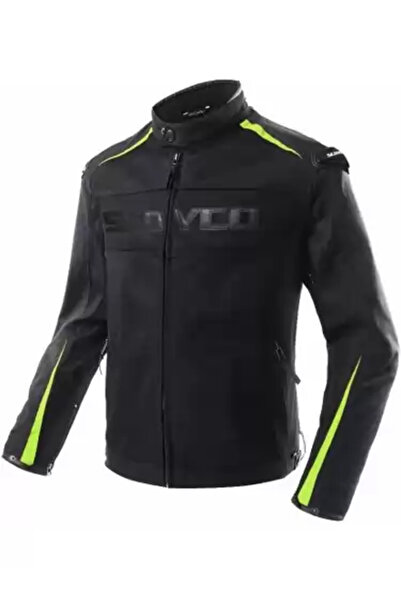 Scoyco jk63 4 mevsim yeşil siyah