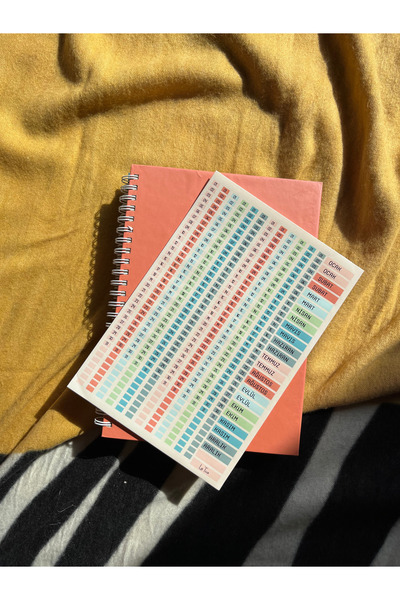 LaTua Design جدول أعمال غير مؤرخ للاستخدام اليومي بلون البطيخ لاتوا