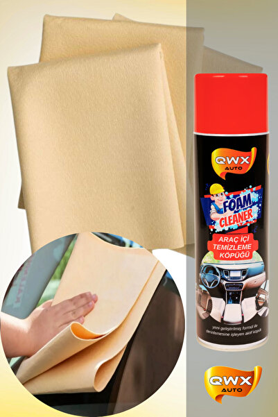 QWXAUTO (1 bucată) Pânză de curățare din piele auto Ripstop 50x70 cm Curățare...