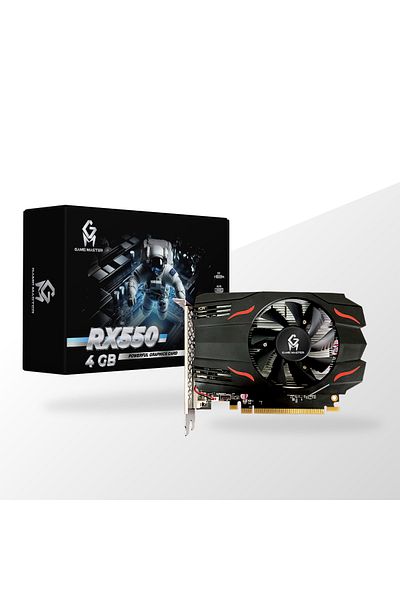 GM Game Master RX550 GDDR5 - 4GB 128Bit Graphics Card