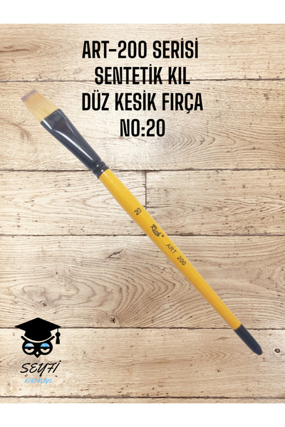 SEYFİKİRTASİYE ART-200 SERIA PERIE DE ARGILĂ CU TĂIȚI DREPTĂ SINTETICĂ NR:20