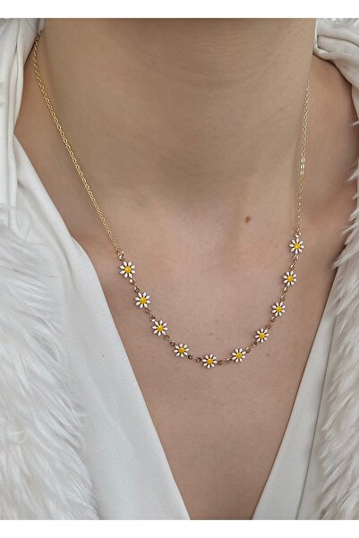 takıtarzım Γυναικείο χρυσό κολιέ Daisy