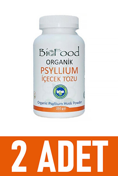 Biofood Organik Psyllium Karnıyarık Otu Tozu 250gr (2 Adet)