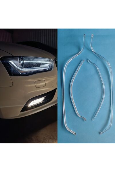 vagparts Audi A4 B8.5 Uyumlu Gündüz Led Çubukları - A4 B8.5 DRL LED Far