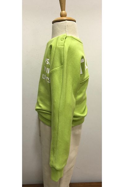 Çikoby Baby Boy Back Printed Sweatshirt