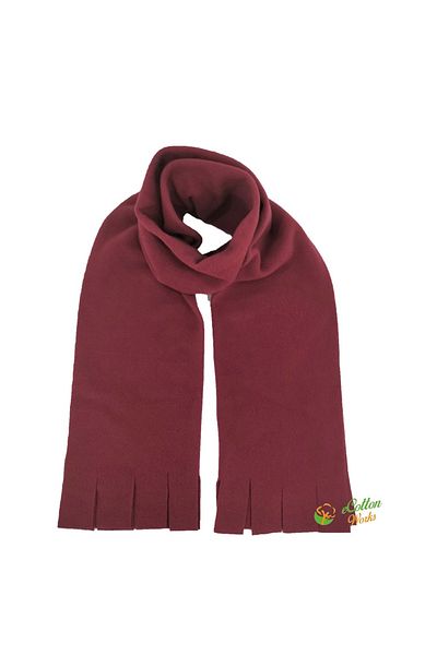 ecottonworks Claret Red Polar Scarf Polar Camisole