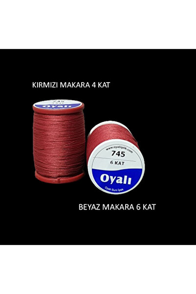 ŞENELYÜN Oyalı 4 Kat Suni Ipek Kanaviçe Etamin El Nakış Işleme Ipi Renk No: 745