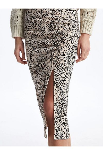 LC Waikiki LCW Vision Skinny Fit Women's Gathered Skirt