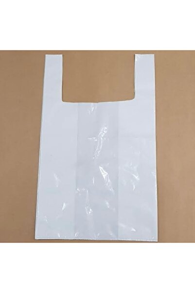 ELİF AMBALAJ Beyaz Atlet Poşet Jumbo Boy 1 Kg Çöp poşeti Kurban Poşeti