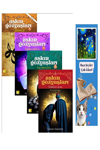 puslurotalar Aşkın Gözyaşları - Sinan Yağmur - 4 Kitap Takım (Eski Basım-Kole...