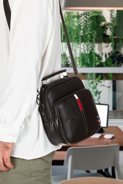 Newish Adelina Black Leather Hand and Shoulder Bag Travel Daily Cross Strap
