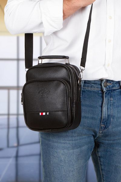 Newish Adelina Black Hand and Shoulder Bag Men