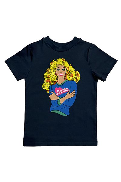 Barbie Tricou pentru copii de vară - imprimat, bumbac pieptănat