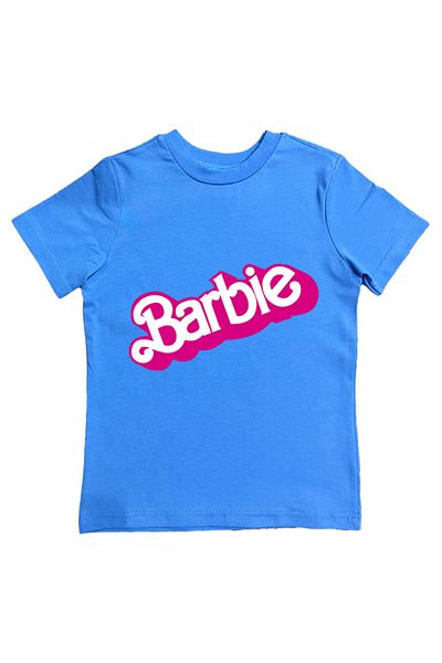 Barbie Tricou pentru copii de vară - imprimat, bumbac pieptănat