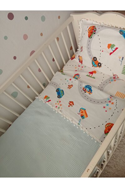 Wenaris بطانية 100% قطن متعددة الأغراض بطبقة مزدوجة بيكيه/موسلين (90X110)