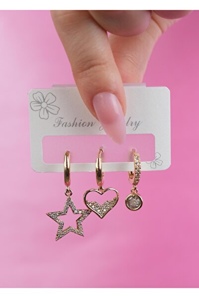 Jack Ferrero ÇELİK exclusive RENK ATMAZ GARANTLİ FATURALI KÜPE