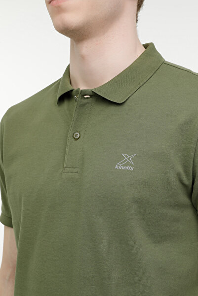 Kinetix M-SN328 T-SHIRT 4FX Khaki Men's Short Sleeve T-Shirt