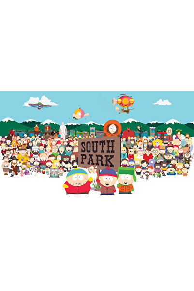 512 STORE South Park 30x42 Çerçevesiz Duvar Poster