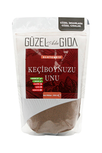 Güzel Ada Gıda Keçiboynuzu Unu 300 gr (GLUTENSİZ)