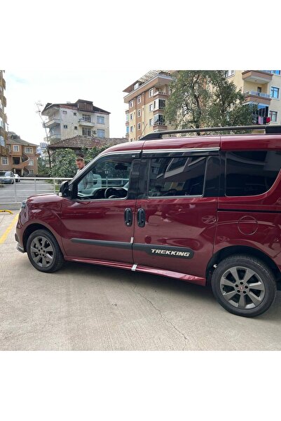 Genel Markalar Fiat Doblo 2010-2023 Boyasız Sağ-Sol Aero Marşpiyel Plastik