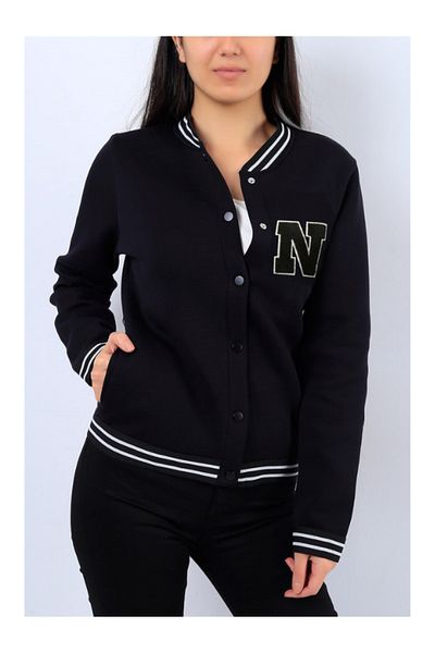 BERNEO Jachetă unisex cu trei fire cu nasturi