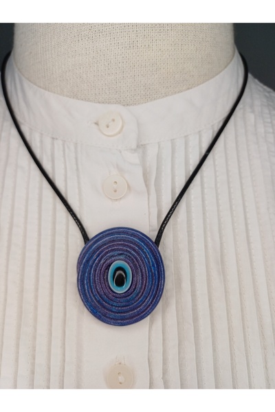 DENİZA BİJUTERİ Natürel Deriden Kolye