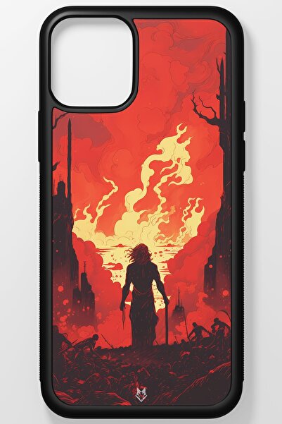 TREND Mythos Yunan Mitolojisi Kırılmaz (Temperli) Cam Sert Plastik iPhone 13  Uyumlu Telefon Kılıfı