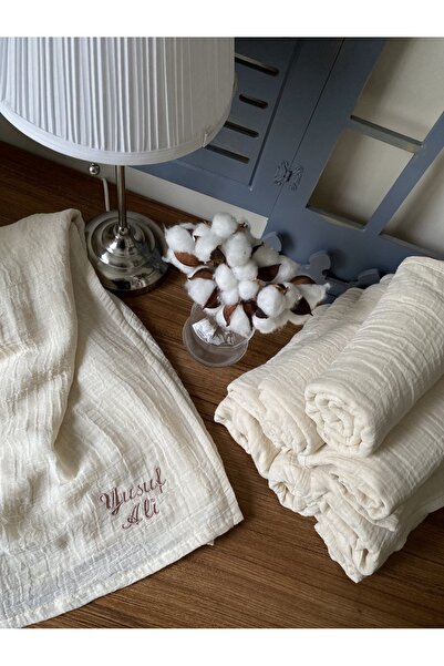 Custom Embroidery Embroidered Muslin Cover