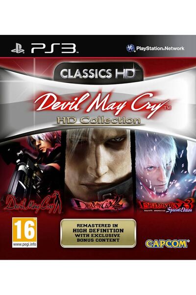 CAPCOM Devil May Cry Hd Collectıon PS3 Oyunu Teşhir ürün Orijinal Kutulu Oyun