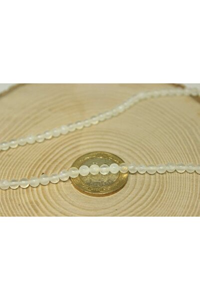 Yasamtohumu Selenite Stone 4mm/5 Pieces