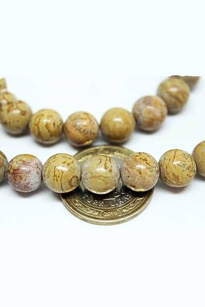 Yasamtohumu Jaspis kamen 10mm/4 komada (9923-1)