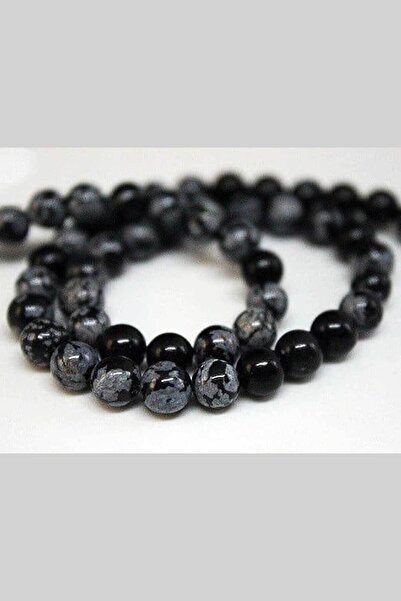 Yasamtohumu حجر سبج ندفة الثلج 6 مم/5 قطع